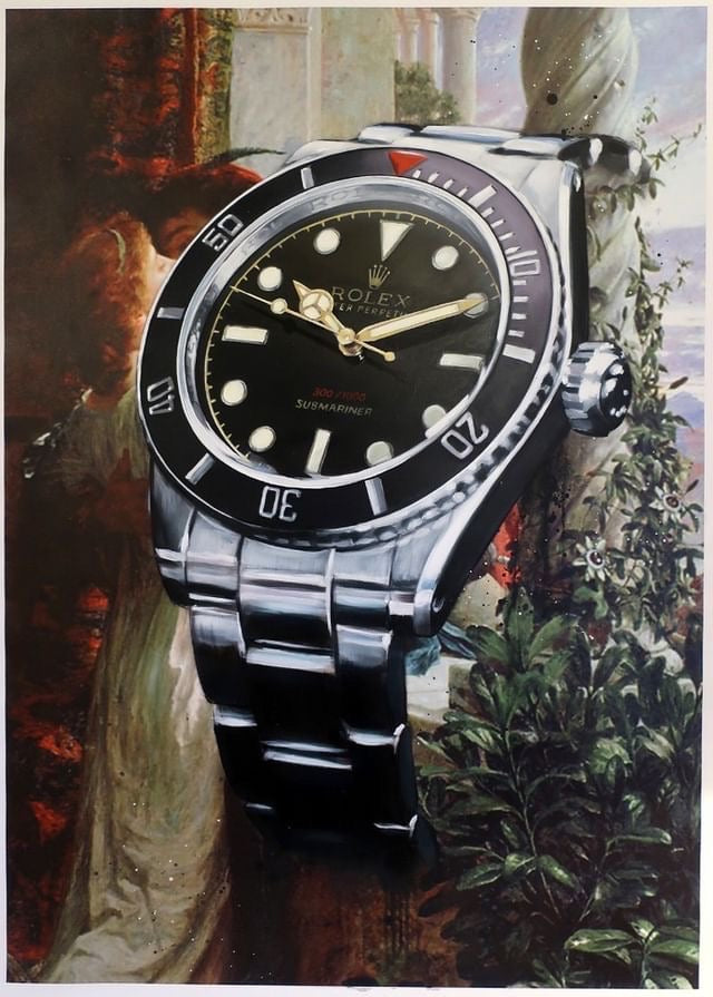 Rolex painting discount