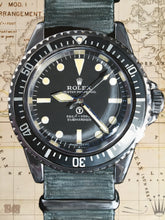 Indlæs billede til gallerivisning Rolex Military Submariner 5513/5517 "Milsub" Blue