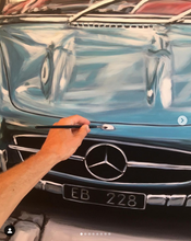 Indlæs billede til gallerivisning Blue Mercedes