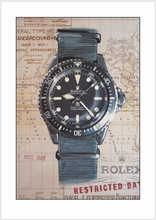 Load image into Gallery viewer, Rolex Military Submariner 5513/5517 &quot;Milsub&quot; Blue
